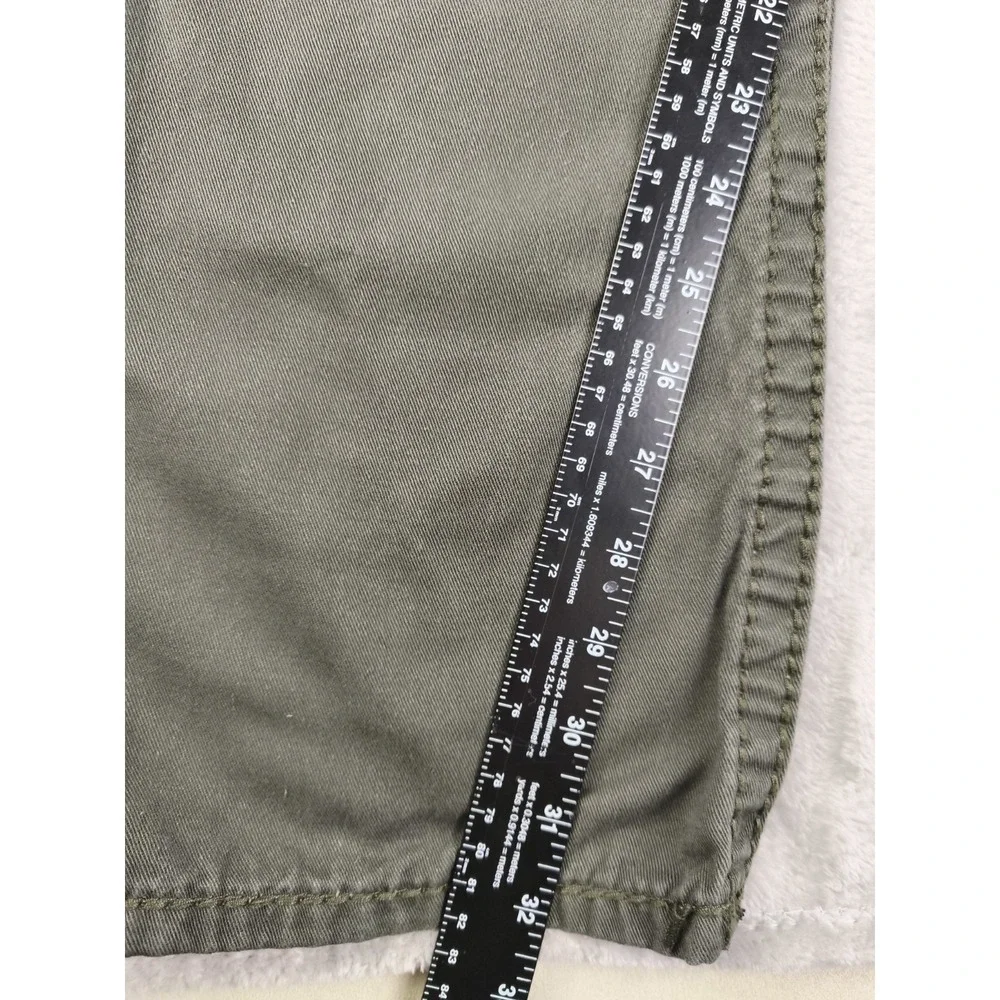 True Religion Johnny Super‎ T Jeans Olive Green Size 40 Y2K Flap Pocket